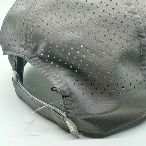 NEW Salty Elite Grey Laser Cut Hat by Boco with Black Salty Patch