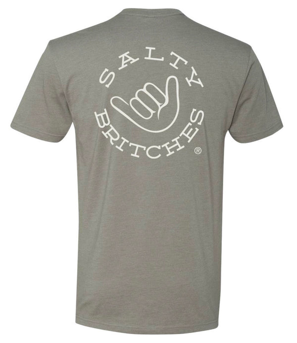 Salty Britches® Hang Loose T-Shirt - Stone Grey