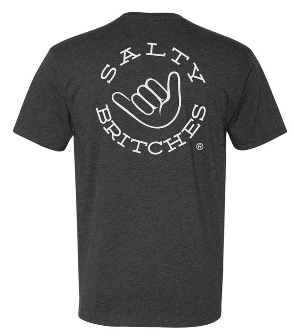 Salty Britches® Hang Loose T-Shirt - Heather Charcoal