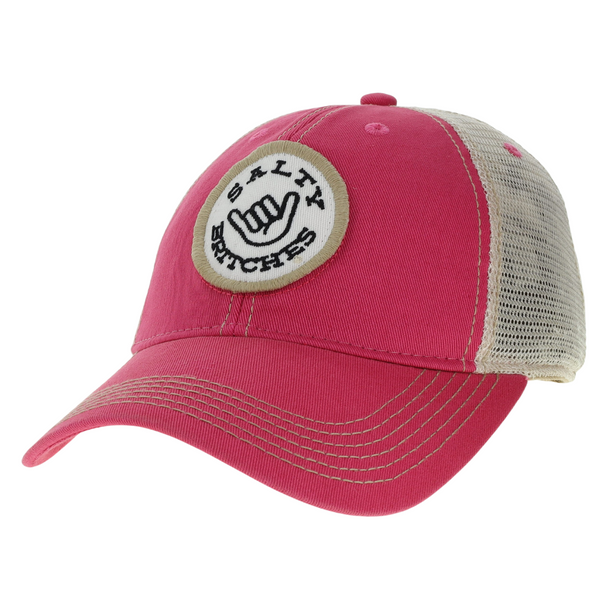 Ladies fit Old Favorite Pink Trucker Hat