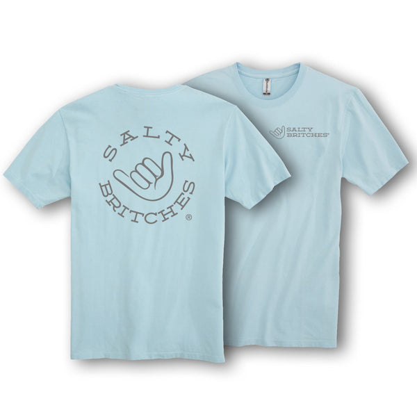 Salty Britches® Hang Loose T-Shirt - Chambray (Youth-Adult Sizes) Wholesale