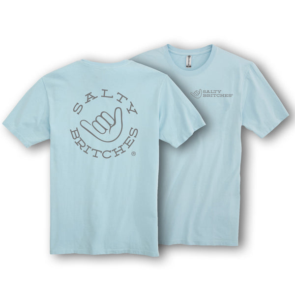 Salty Britches® Hang Loose T-Shirt - Chambray (Youth-Adult Sizes)