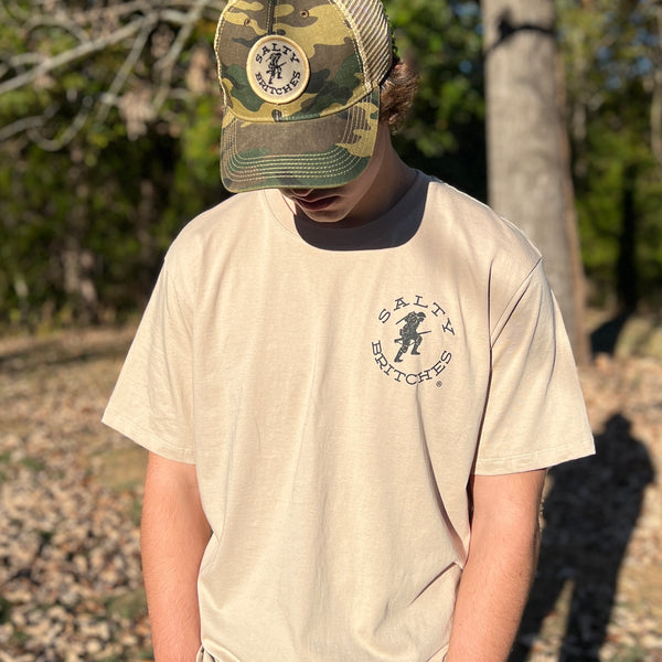 Salty Britches® Hang Loose T-Shirt - Soldier logo