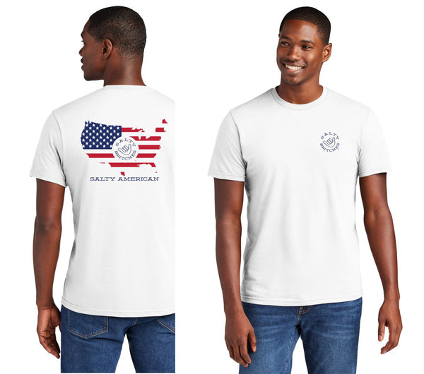 Salty American Salty Britches® T-Shirt - White